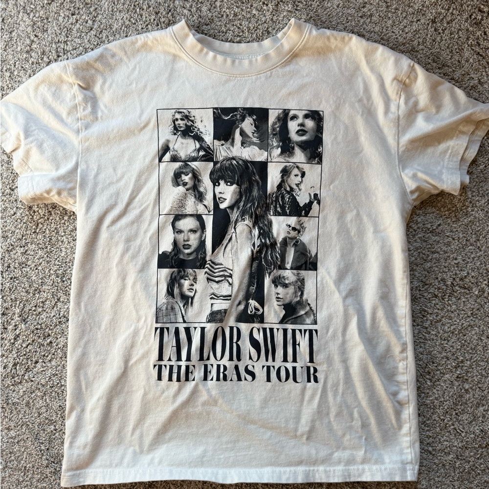 Taylor Swift The Eras Tour White T-Shirt